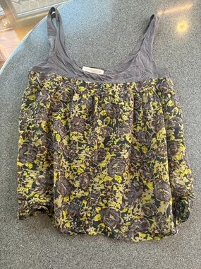 Flowy patterned tank top